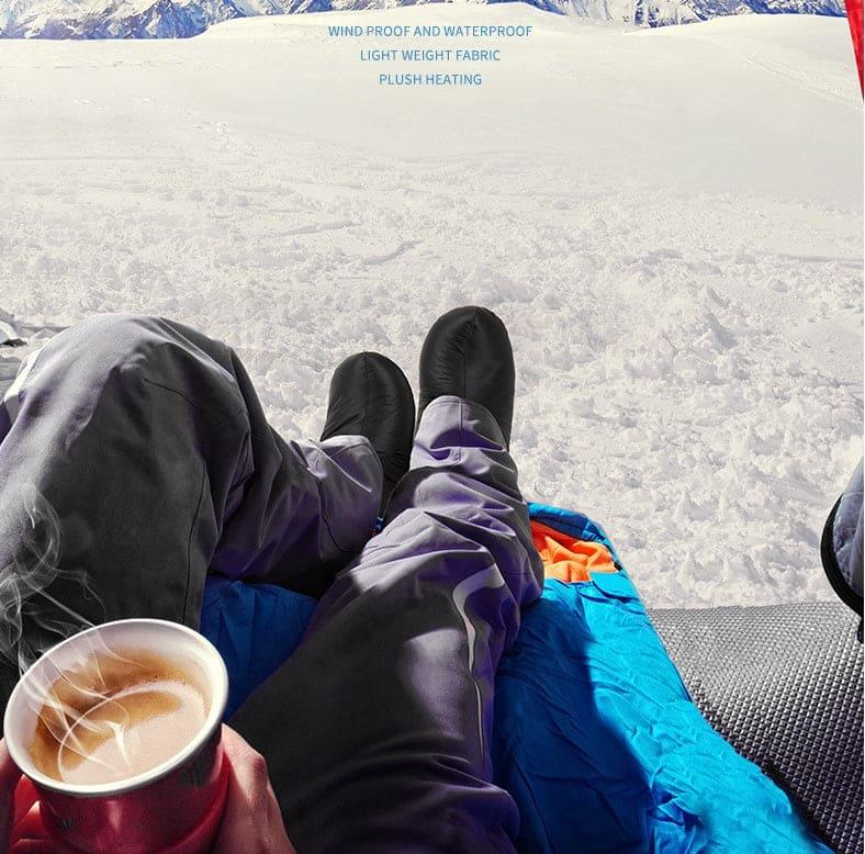 Warm Down Foot Cover - Cozy Footwear - A B C