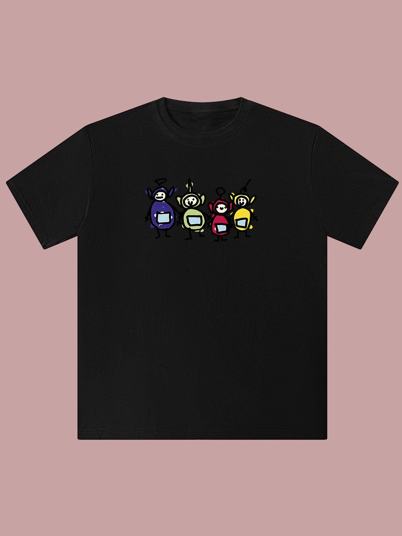 Fun & Playful Printed Cotton T-Shirt for Men - Casual Crew Neck, Short Sleeve Tee with Unique Designs, Machine Washable - Perfect for Summer