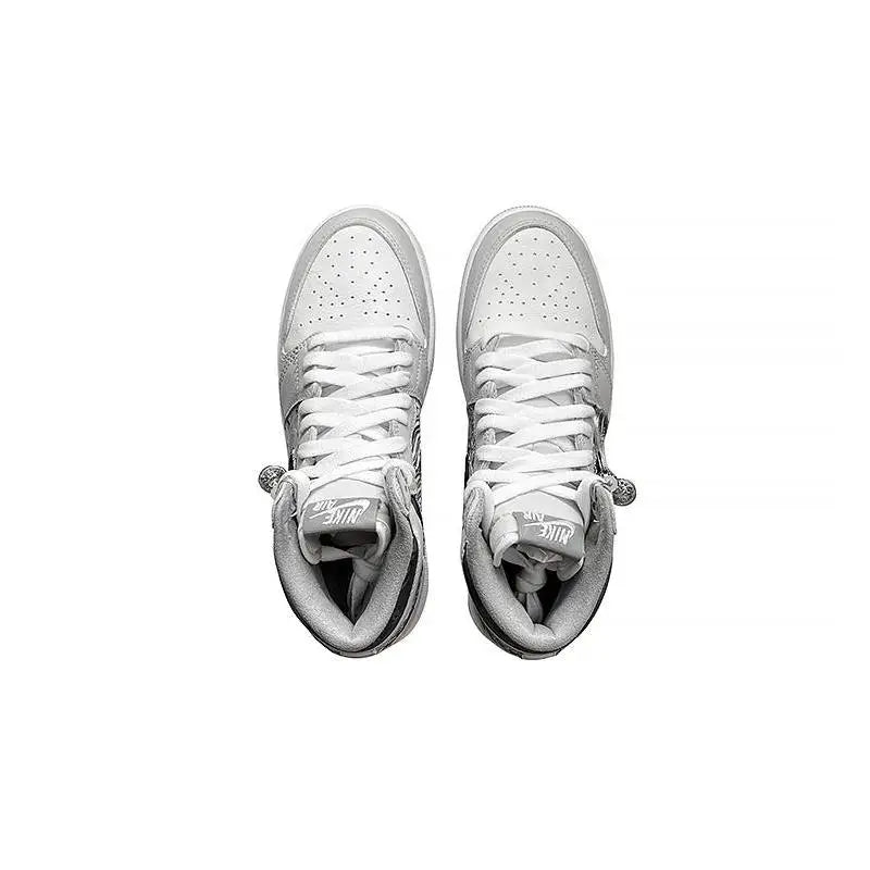 Jordan Air Jordan 1 Vintage Basketball Shoes Unisex Sneakers shoes - A B C