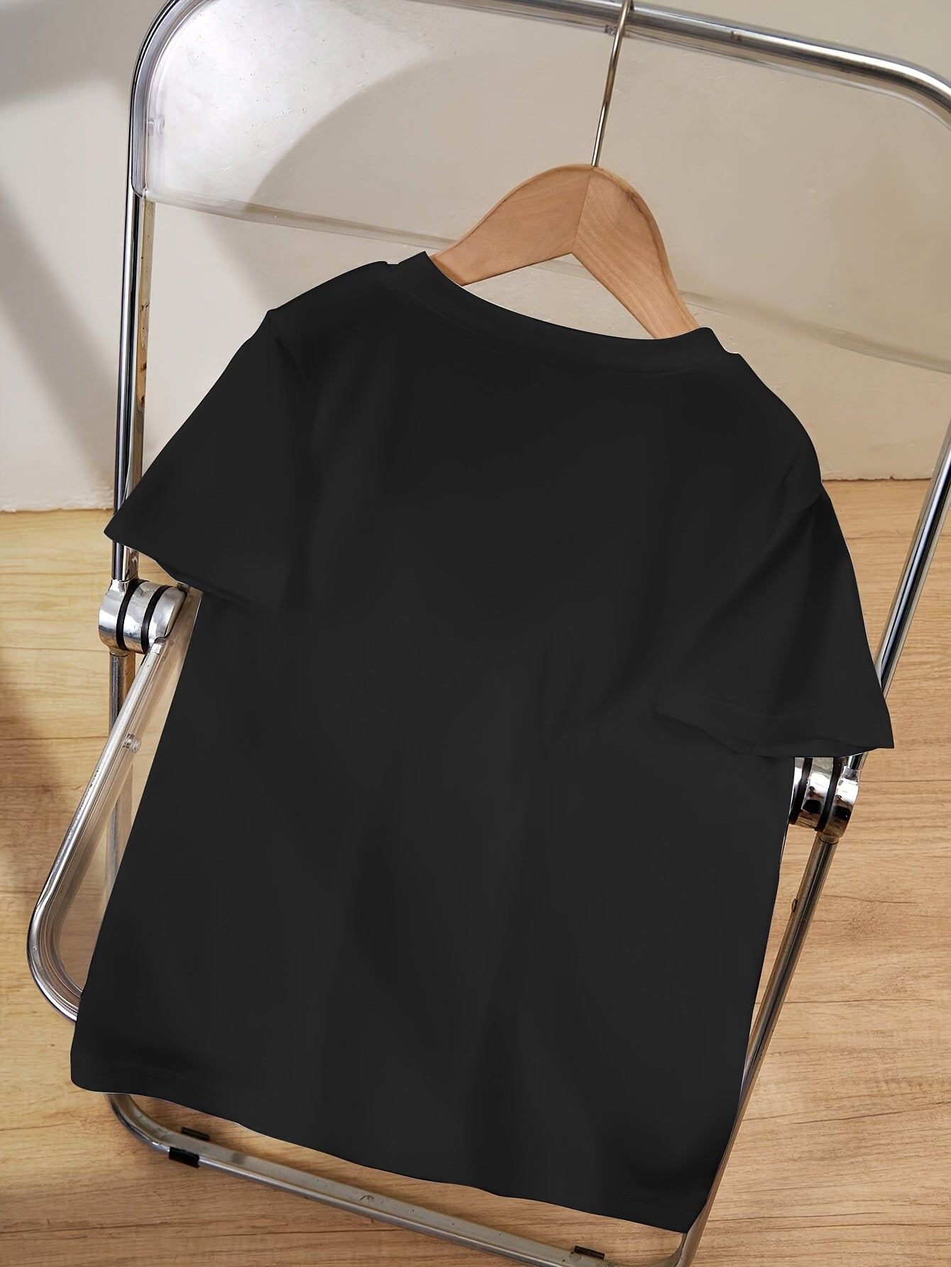 Boys' Casual Summer T-Shirt - "LITTLE for Man" Bold Letter Print, Loose Fit, Short Sleeve, Polyester Blend, Machine Washable, Tween Boy Clothes