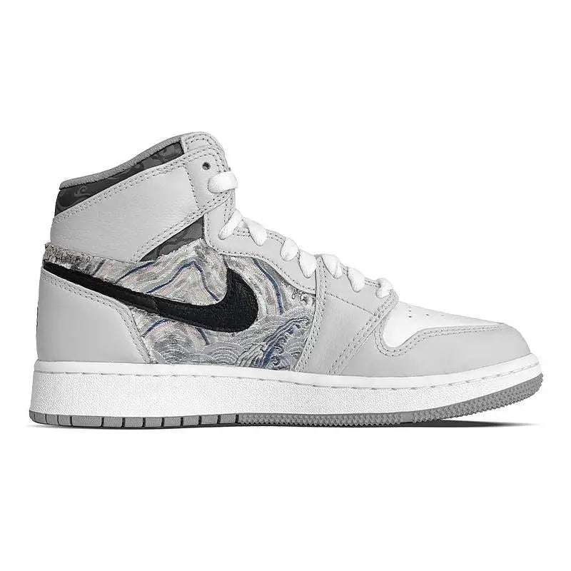 Jordan Air Jordan 1 Vintage Basketball Shoes Unisex Sneakers shoes - A B C