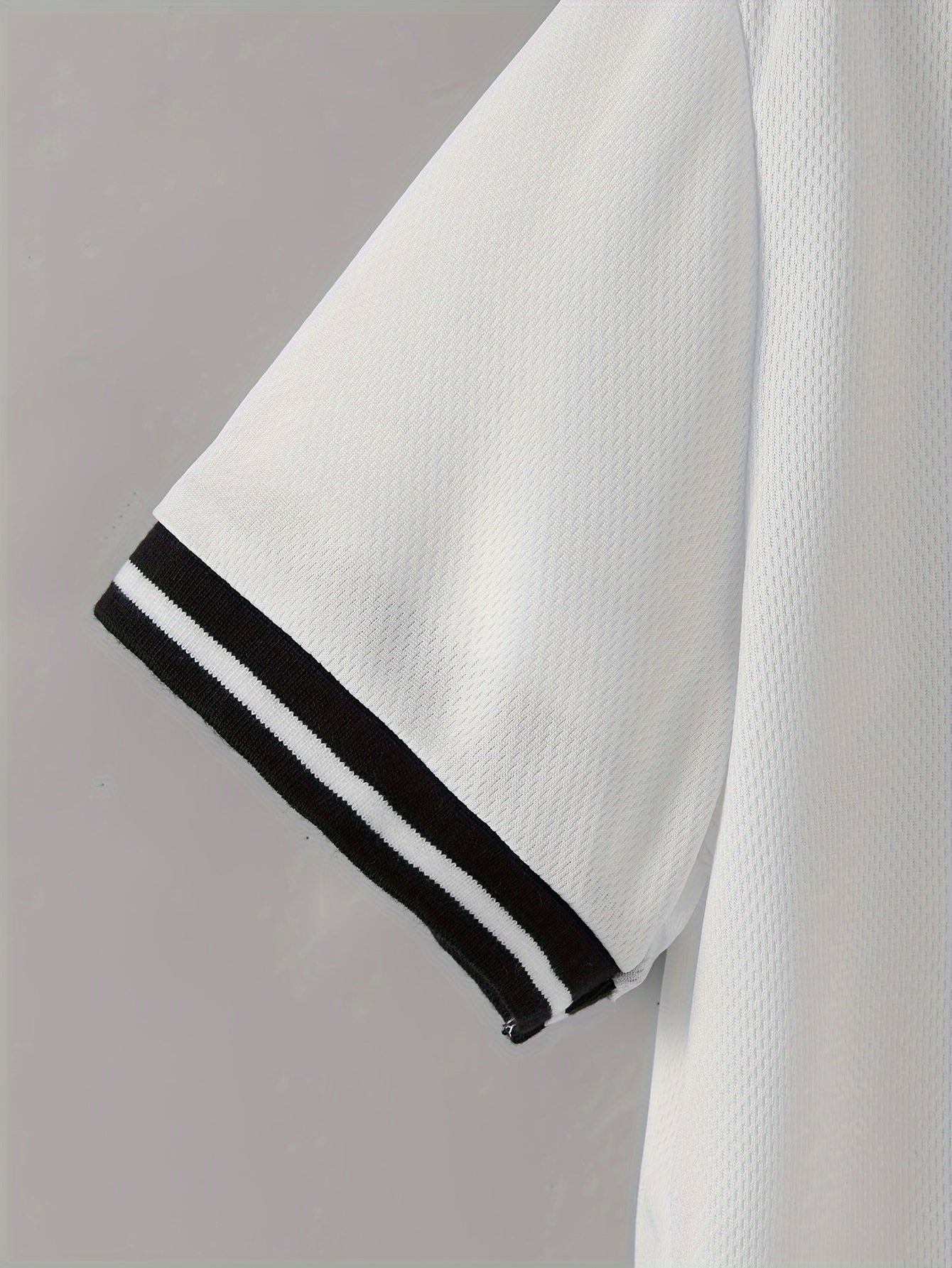 Baseball 00 Design Print, Boy's Cozy 2pcs Set, Short Sleeve Button Baseball Jacket & Comfy Shorts For Summer Daily, Outdoor And Sports Wear